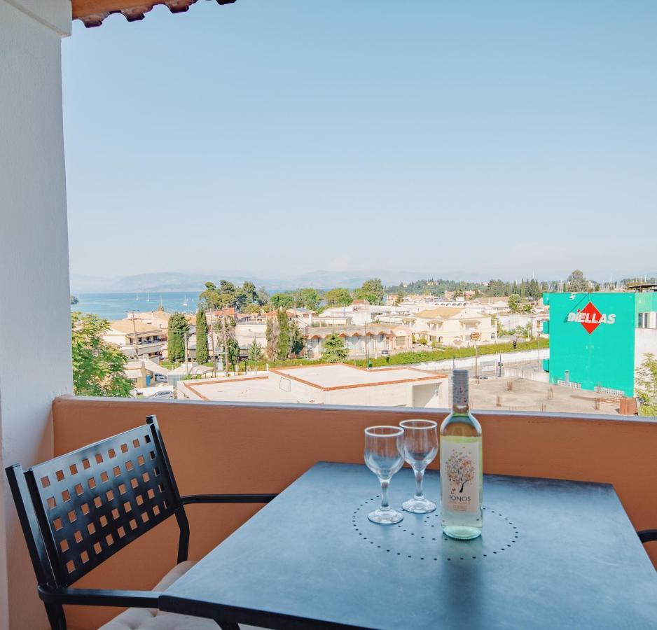 Villa Rosa Apartments Gouvia Ngoại thất bức ảnh